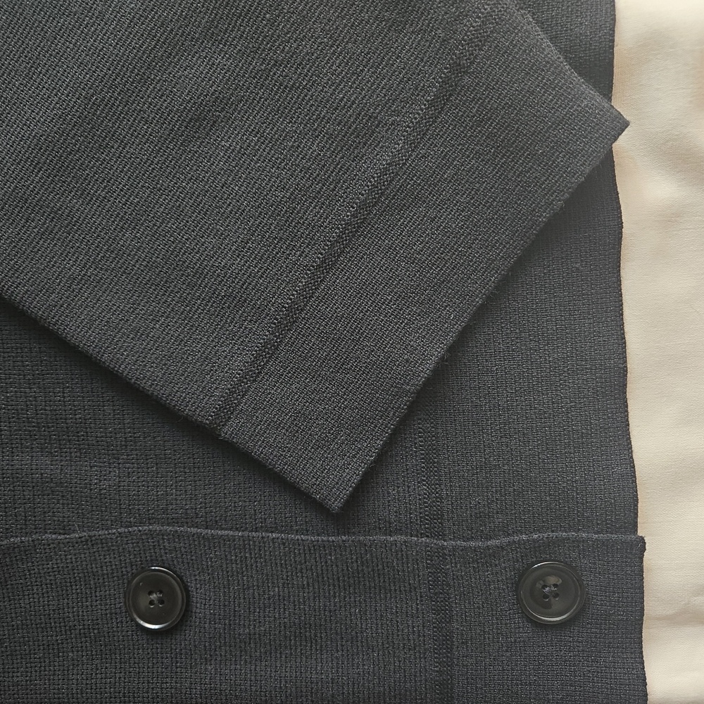 LEMAIRE X Uniqlo Merino-Blend Cropped Long-Sleeve Cardigan - Picture 6 of 7